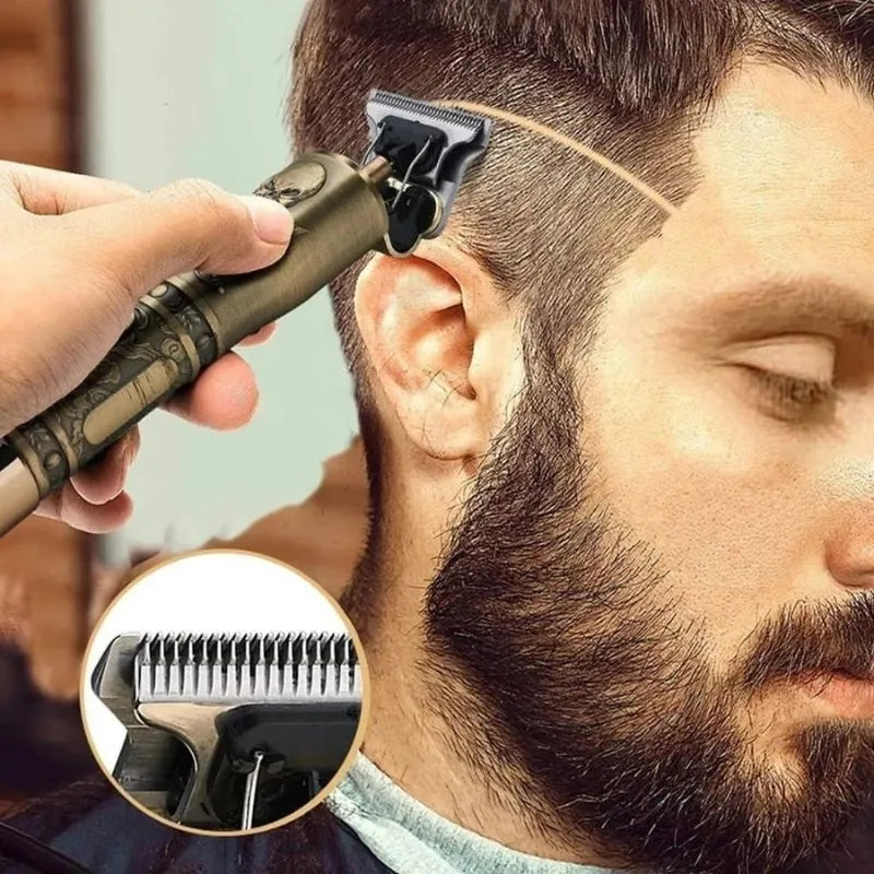 Máquina de Barbear | Cortar Cabelo | Acabamento | Recarregável | Portátil